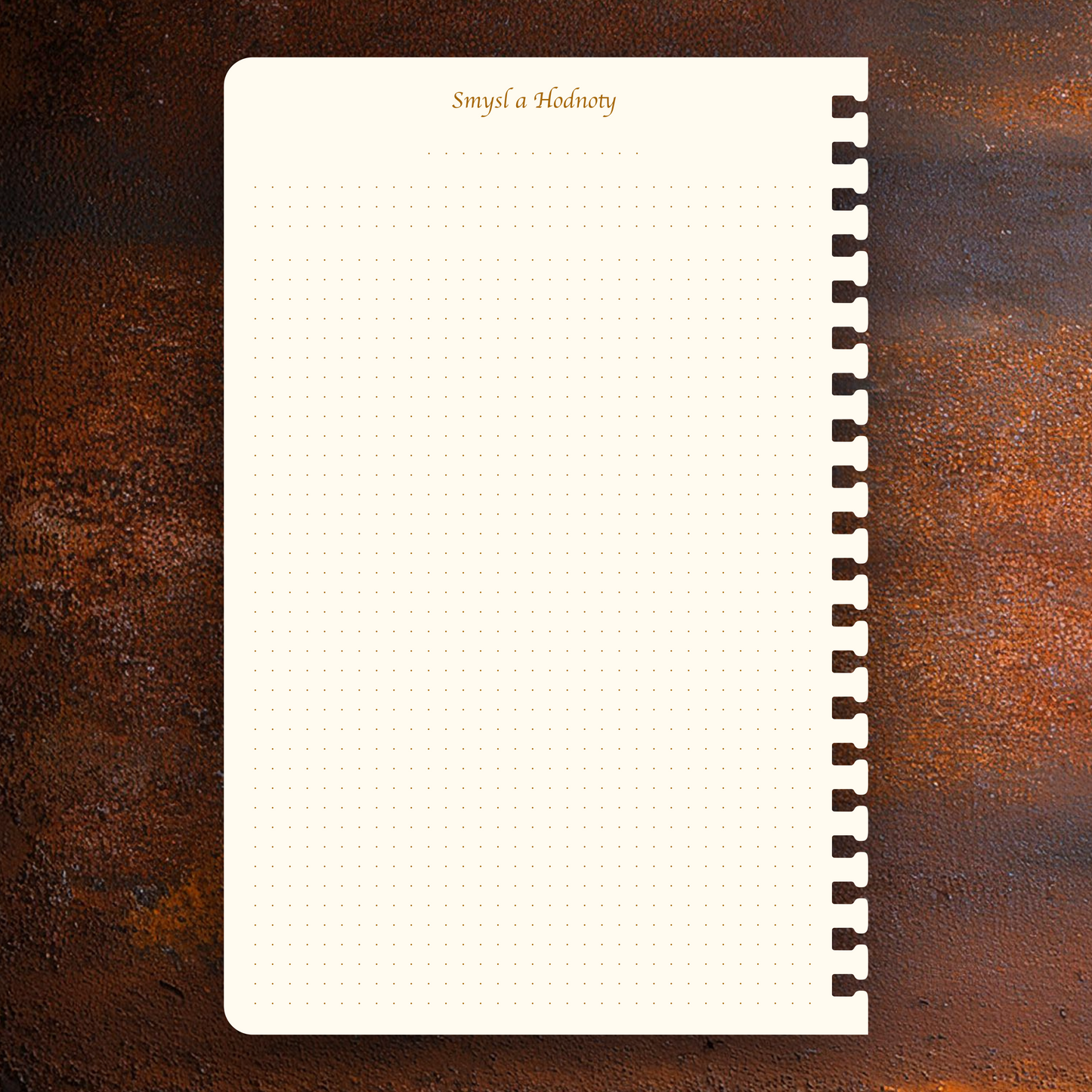 Příloha - Smysl a Hodnoty