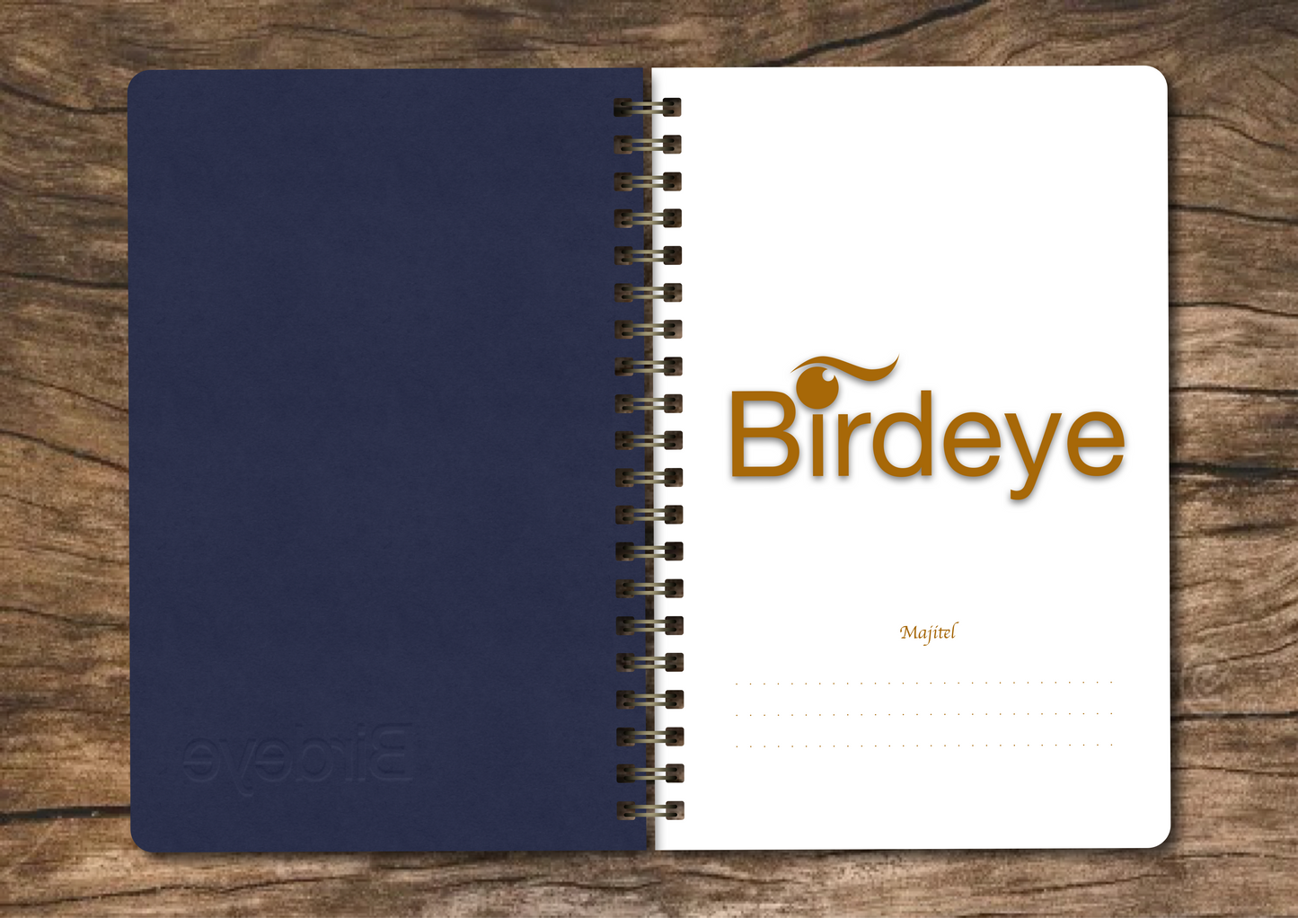 Týdenní nedatovaný diář BIRDEYE